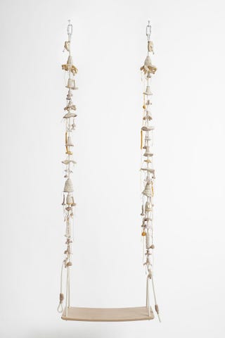 Textile and Plywood Swing