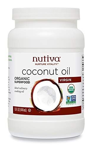 Nutiva Organic, Unrefined, Virgin Coconut Oil, 15 Fl Oz (Pack of 1)