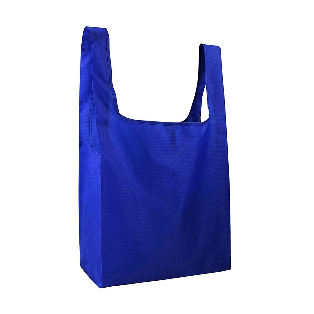 Reusable Shopping BagFoldable BagVegan Eco-Friendly Bag With a Pocket 