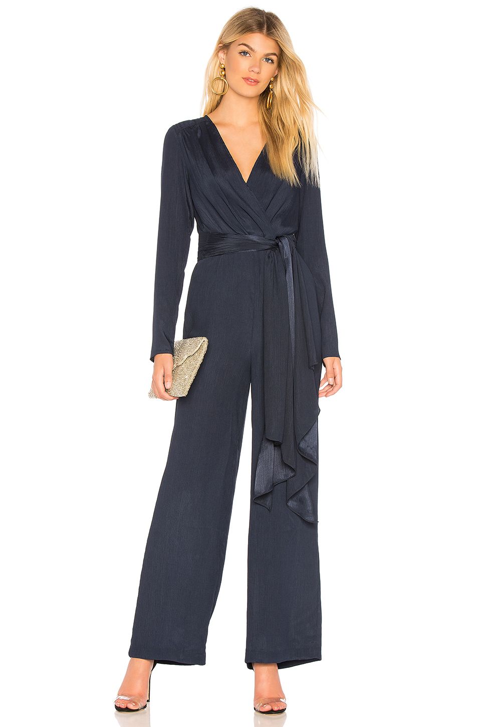 dress up a jumpsuit for a wedding
