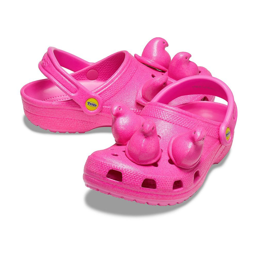 peeps crocs charms