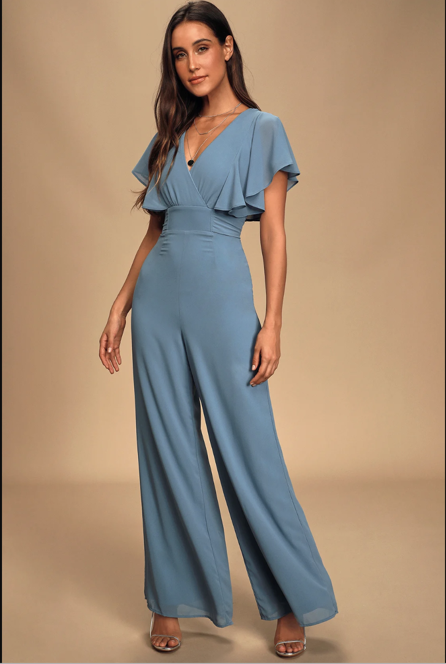 navy jumpsuits for wedding guest