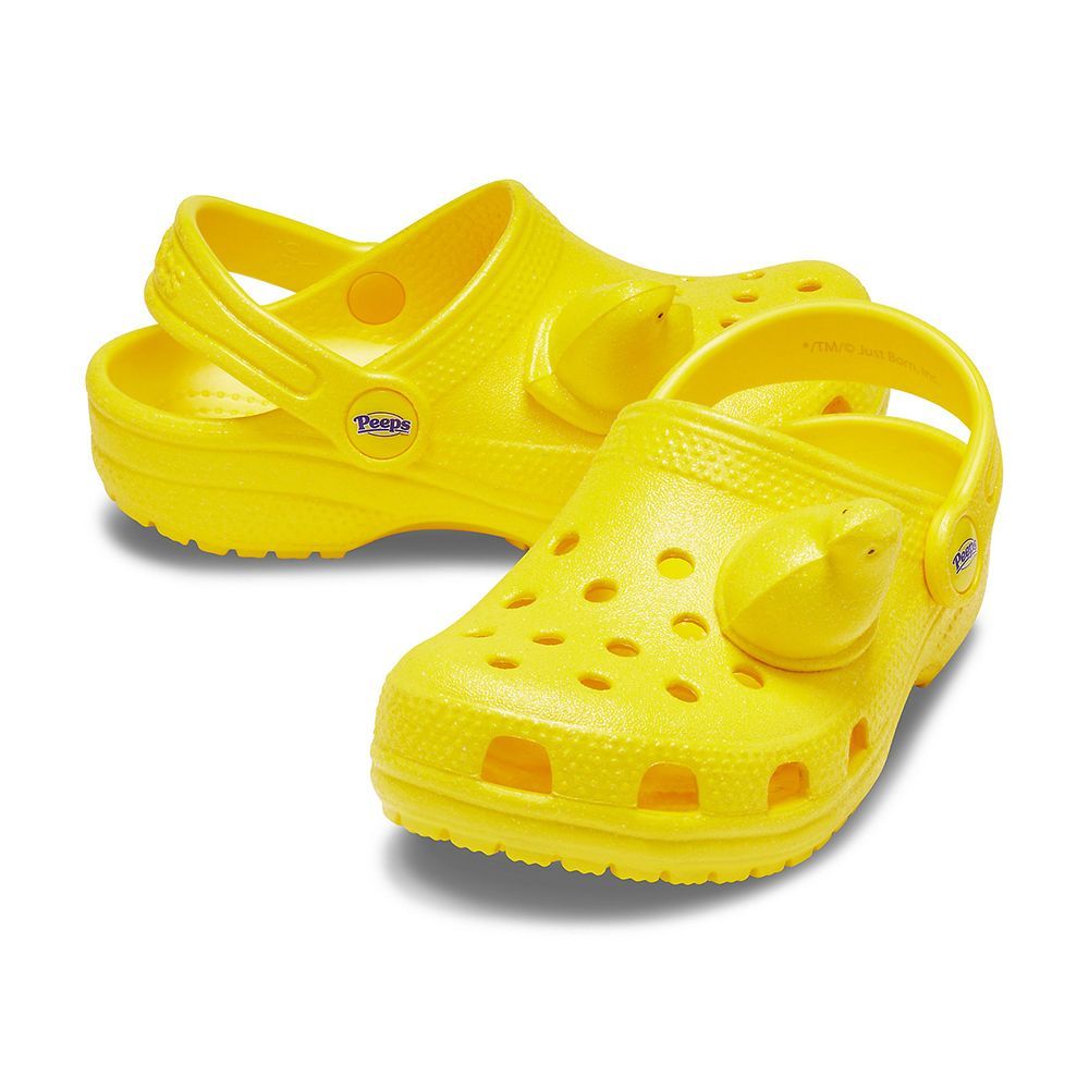 yellow crocs