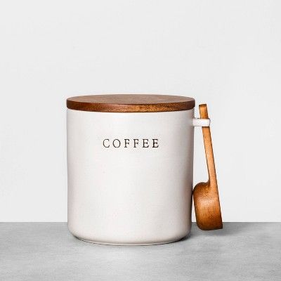 Stoneware Coffee Canister