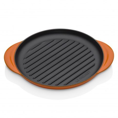 Classic Cast Iron Round Grill ◈ Flavour Revival