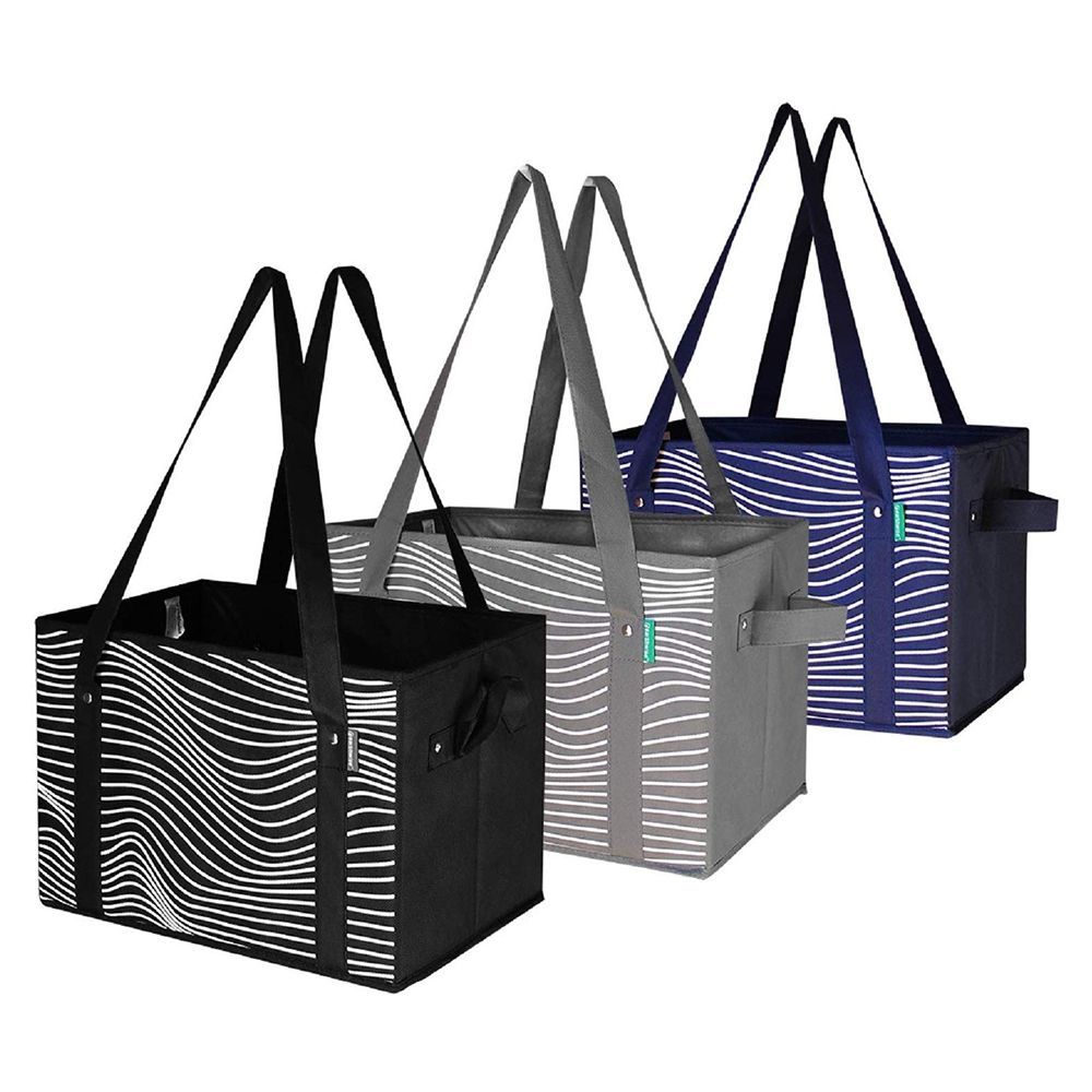 Reusable grocery shopping online box bags