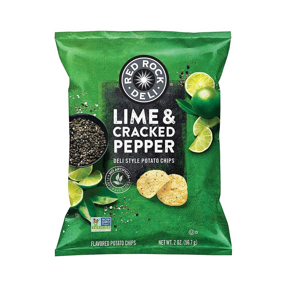 Red Rock Deli Lime & Cracked Pepper Potato Chips (12-Pack)
