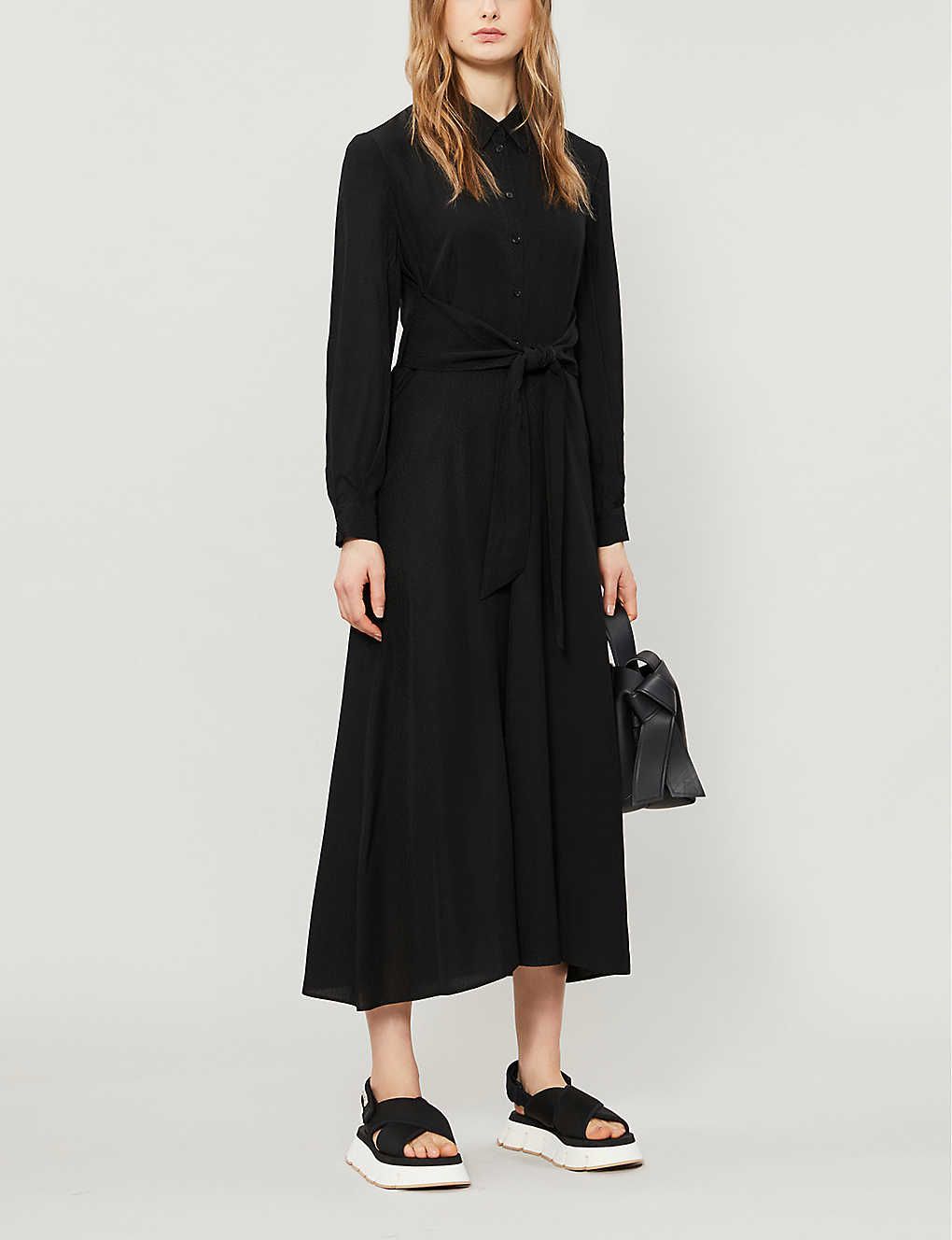 black midi dress for funeral