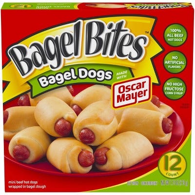 Bagel Bites Frozen Bagel Dogs 14oz