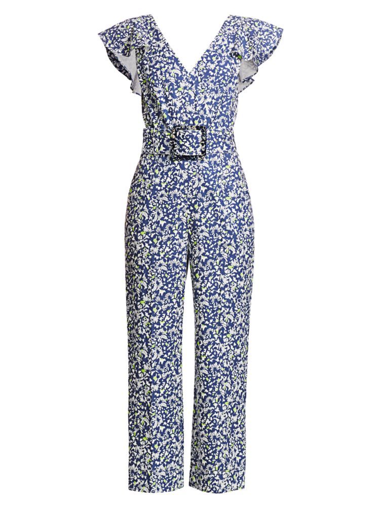 blue jumpsuit wedding guest