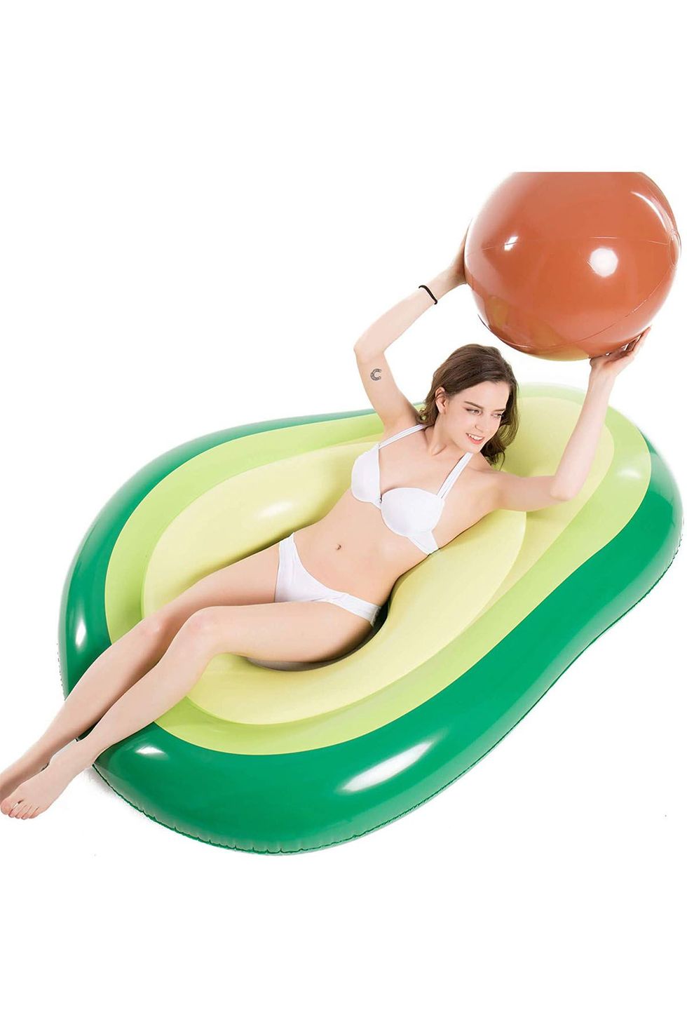 Pool Float Floatie with Ball
