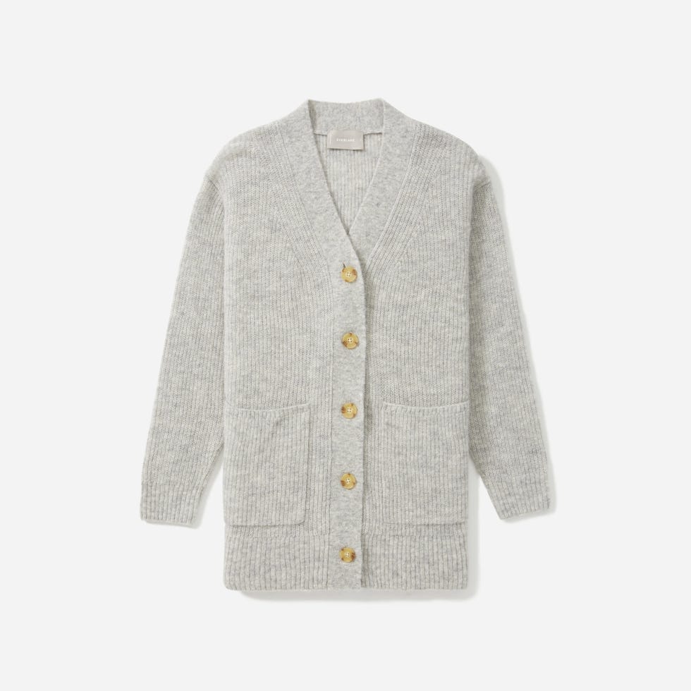 The Oversized Alpaca Cardigan 