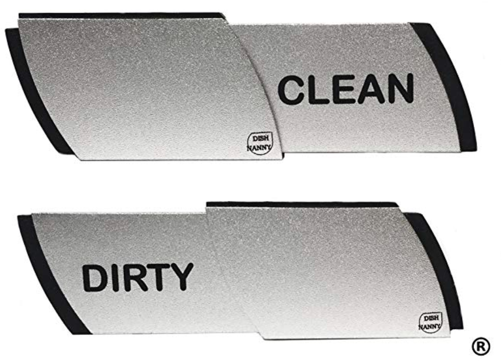 Dishwasher Magnet Clean Dirty Sign