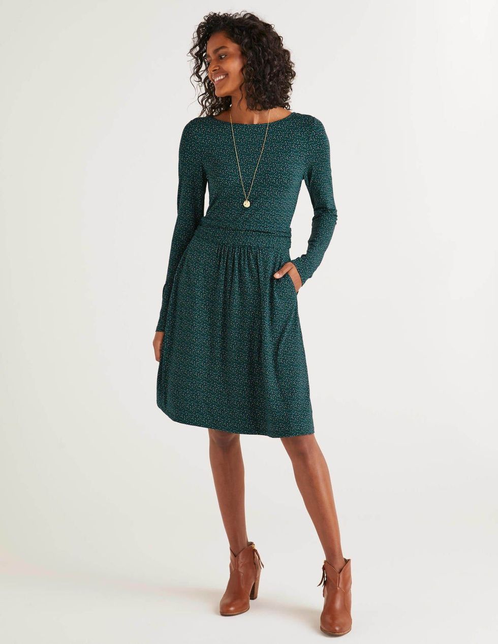 We're in love with this elegant Boden dress