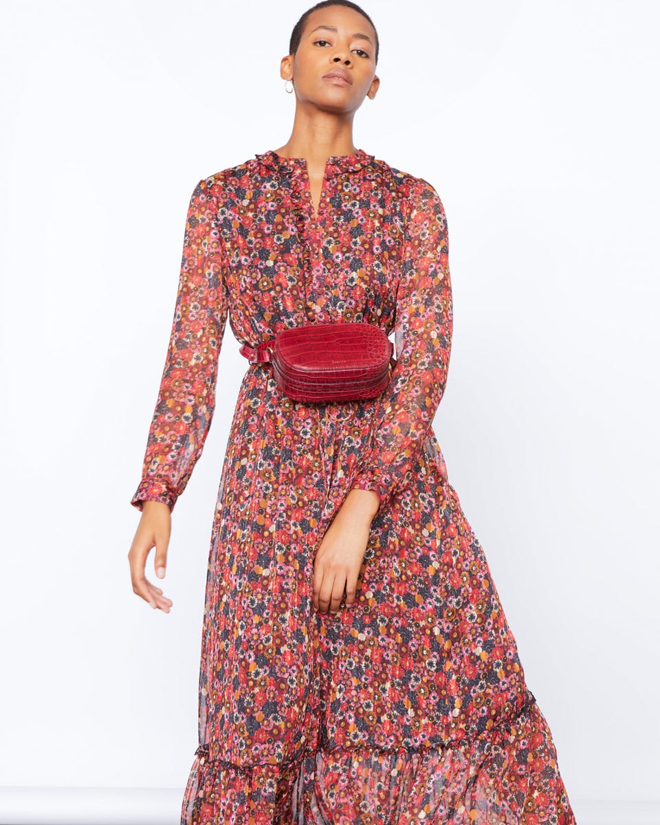 Wild Flower Gathered Dress
