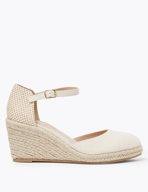 Kate Middleton's espadrilles look a lot like this M&S pair