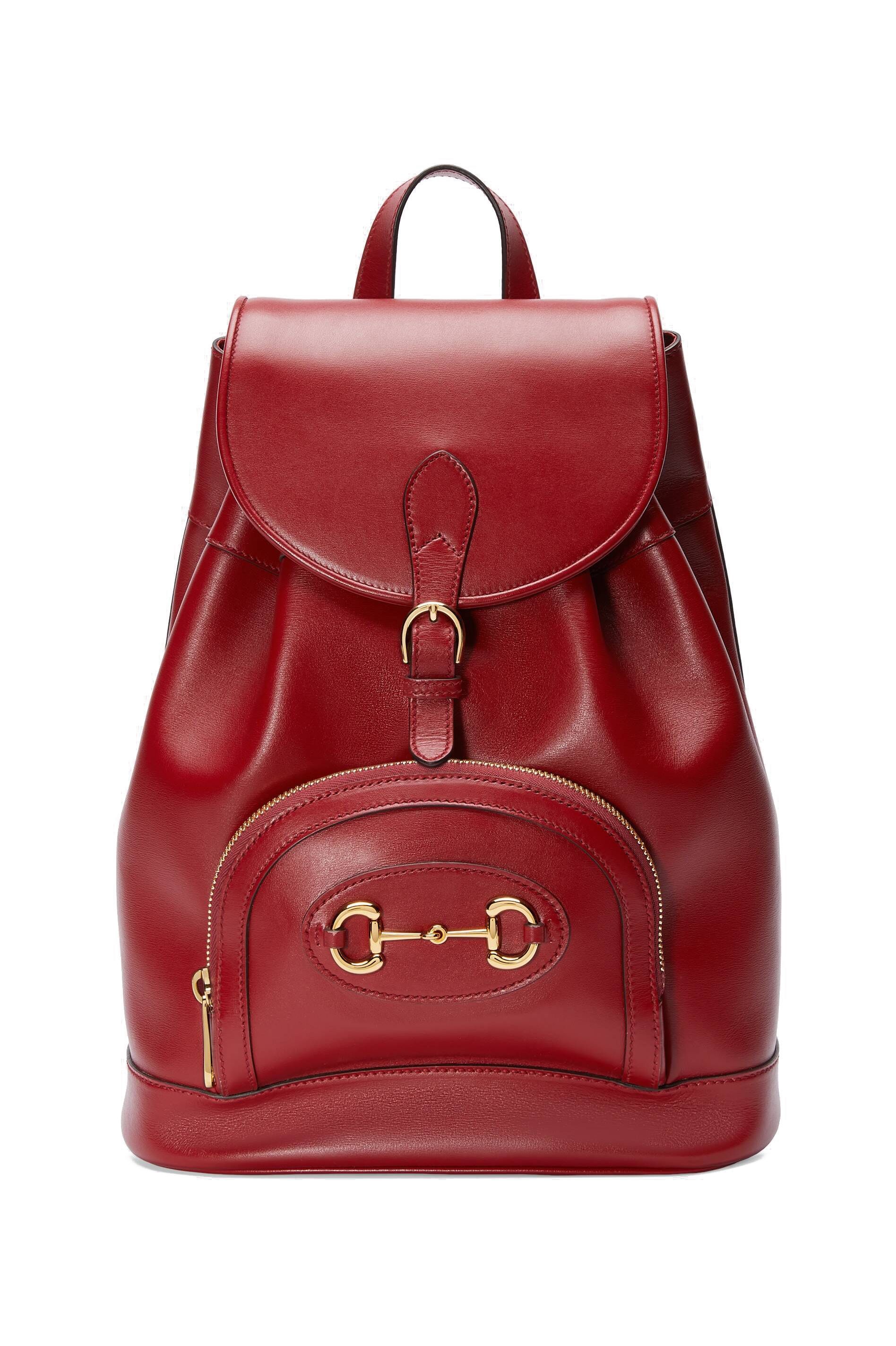 designer leather backpack womens