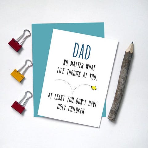 30 Funny Fathers Day Cards - Cute Dad Cards for Father's Day