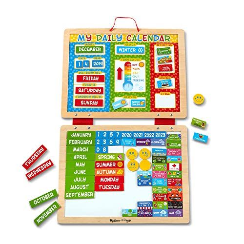 Cognitive Learning Education BRAND NEW  My First Wooden Activity Calendar Clock 
