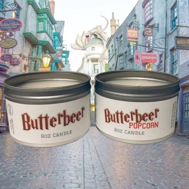 Butterbeer Candle
