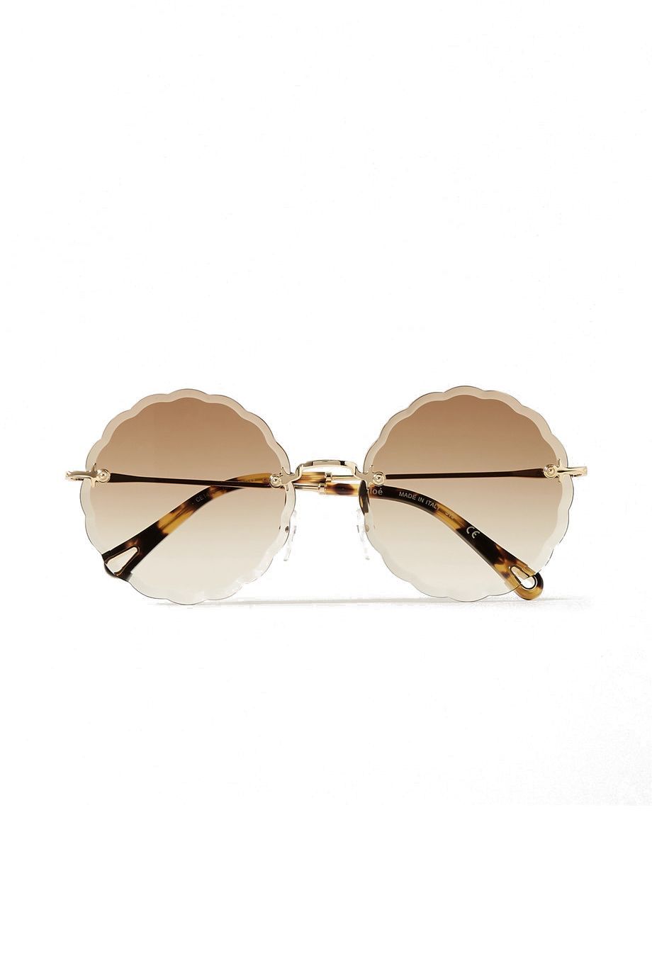 Girls Oversized Fashion Sunglasses with Silver Decorative Detail on the Side