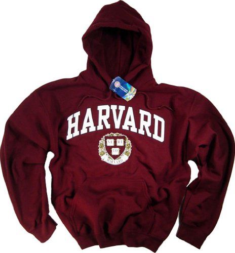 Harvard University, felpa con cappuccio, business, legge Crimson M