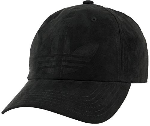 adidas Originals Women's Relaxed Deboss Cap, Black, ONE SIZE