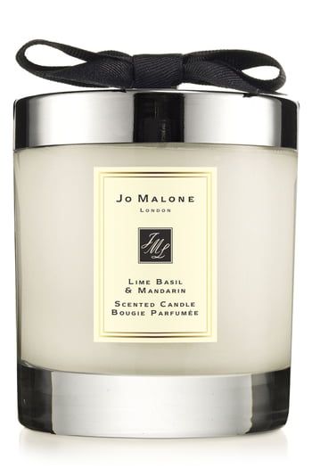 Lime Basil & Mandarin Scented Home Candle