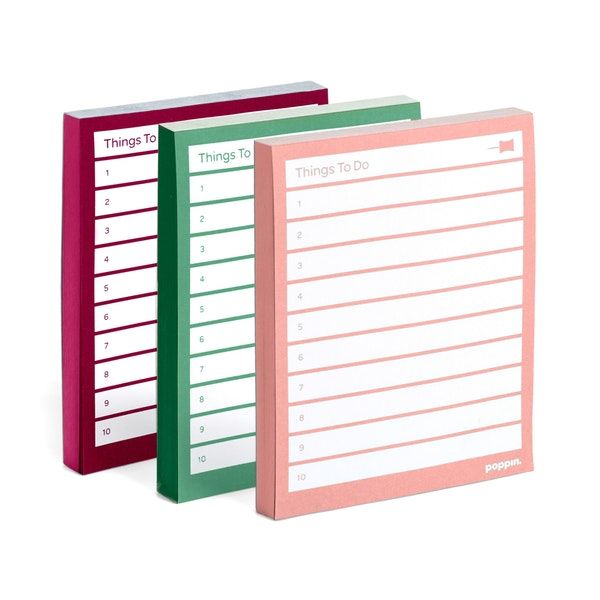 Assorted Set of Task Pads 