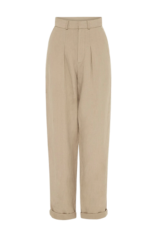 Silk Linen Trousers