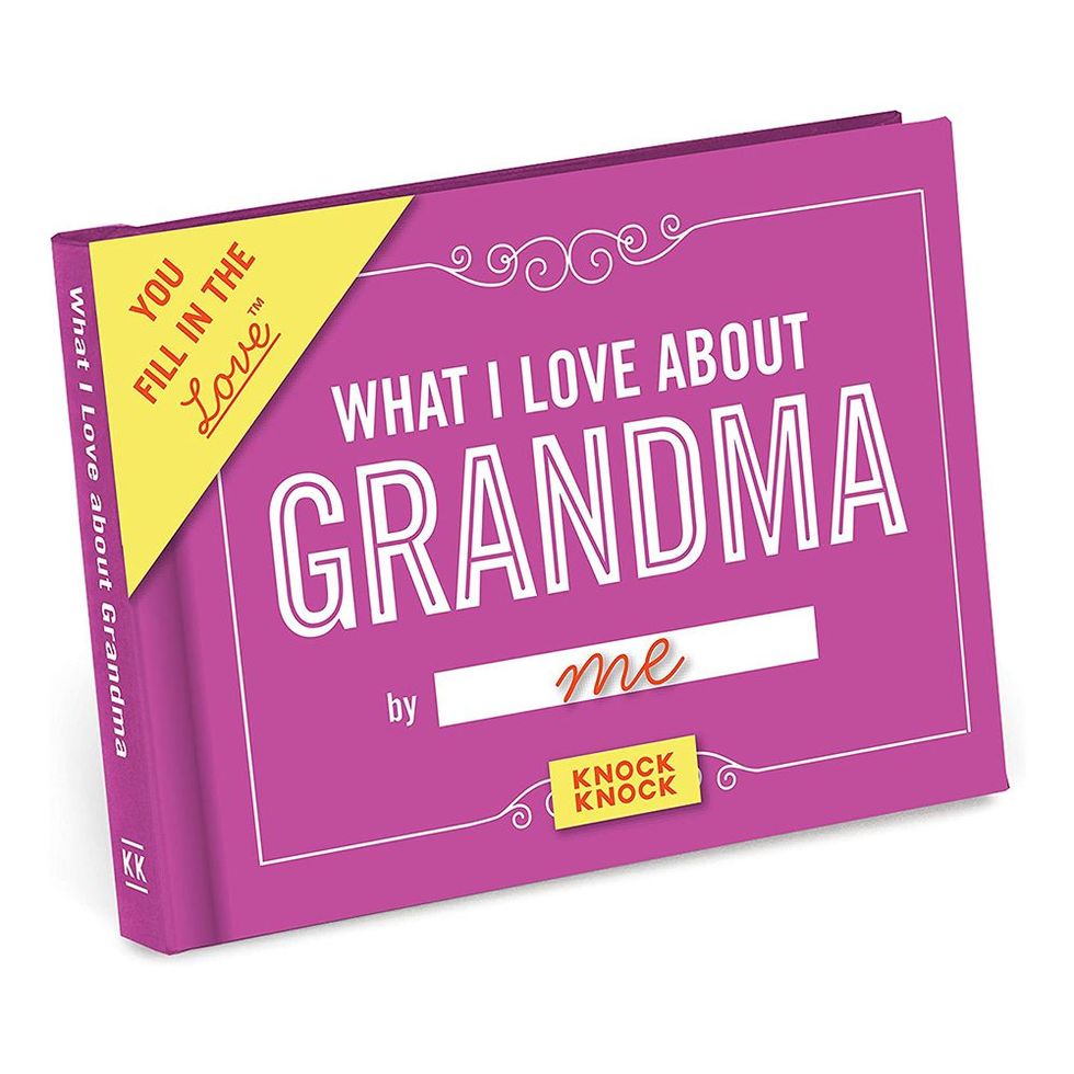What I Love about Grandma Fill in the Love Book