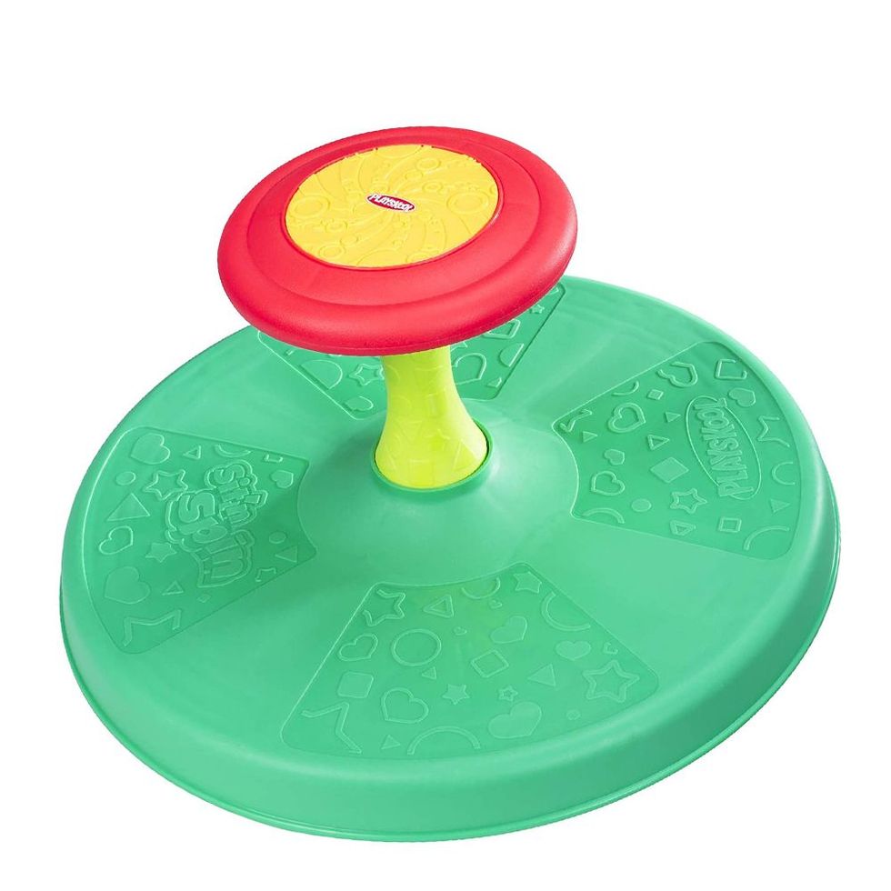 Playskool Sit ‘n Spin Classic Spinning Activity Toy 
