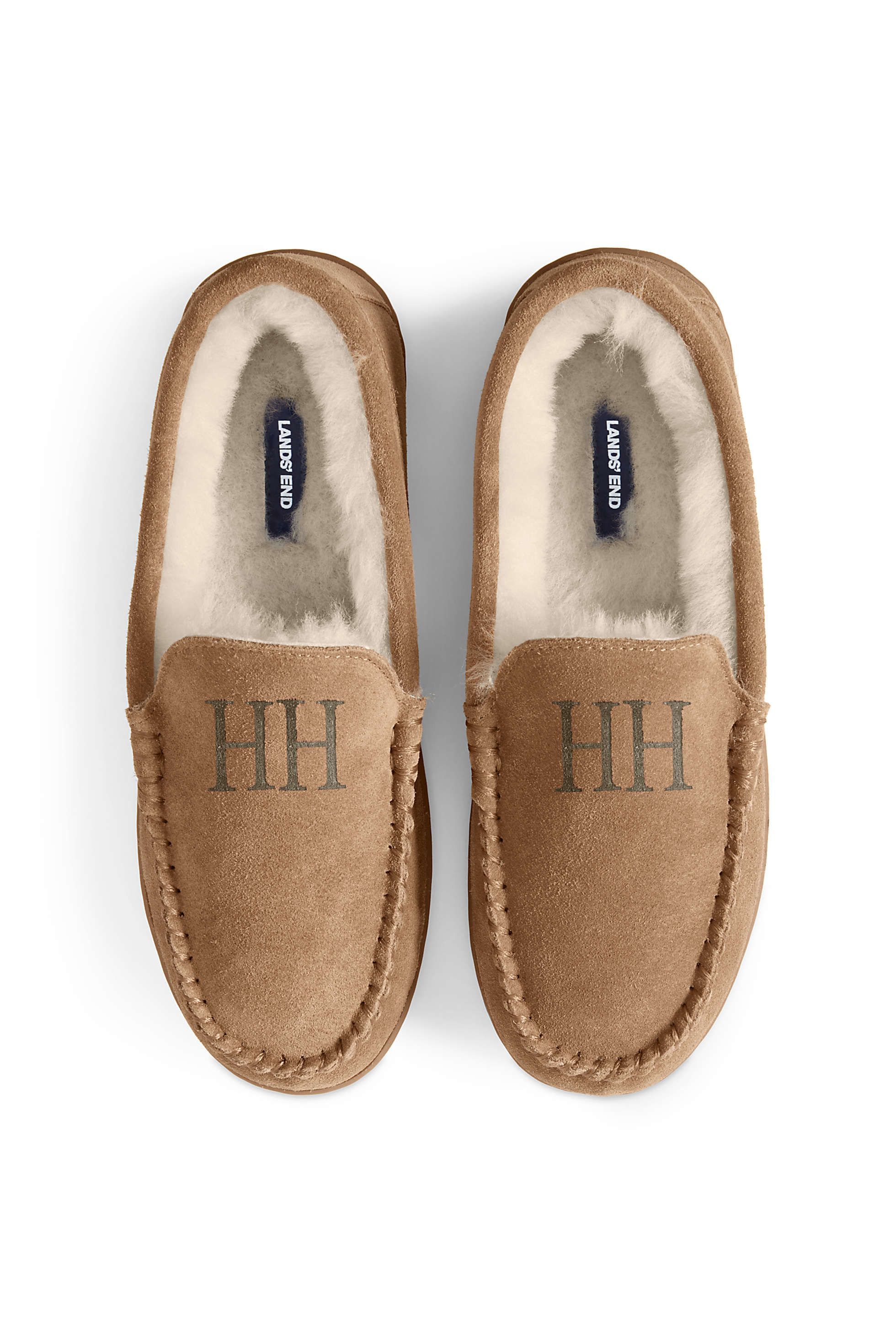 mens suede house slippers