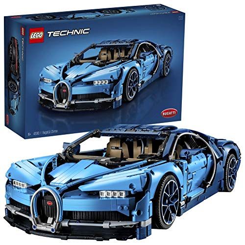LEGO 42083 Technic Bugatti Chiron - Set de Construcción de Coche de Carreras, Modelo a Escala de Deportivo Coleccionable de Juguete