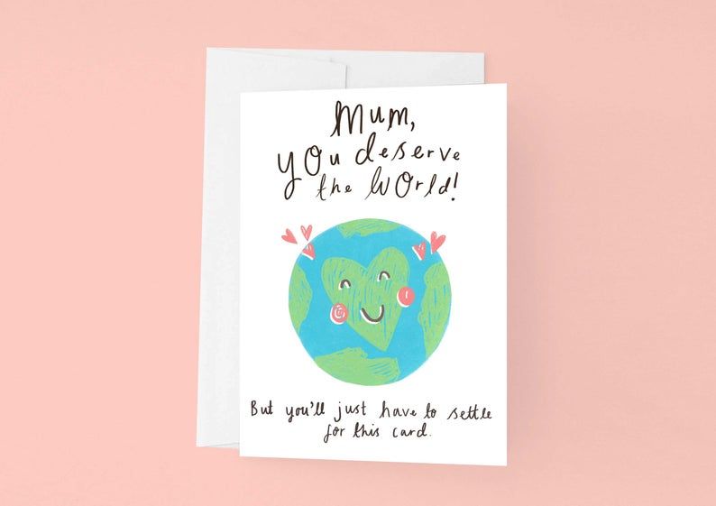 mothers day card ideas funny