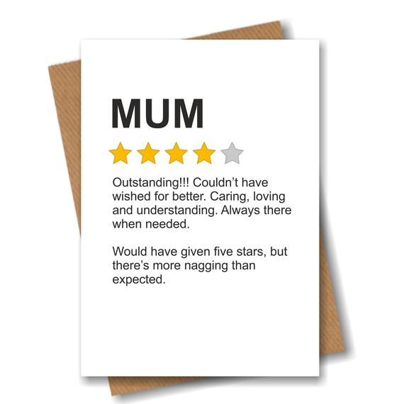Funny Mother'S Day Card from Dog, Humorous Mothers Day Gift for