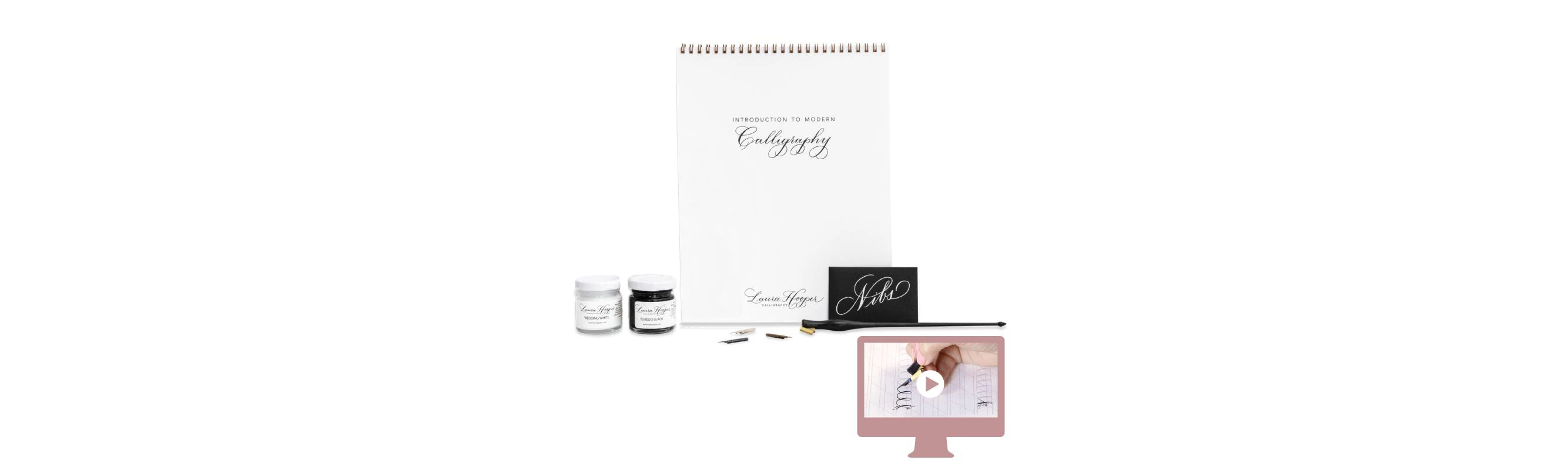 Beginner Calligraphy Kit: Starter Supplies Online Course