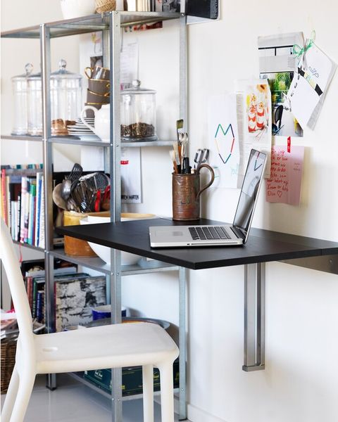 23 Best Desks For Small Spaces, Small Desk In Living Room Ideas
