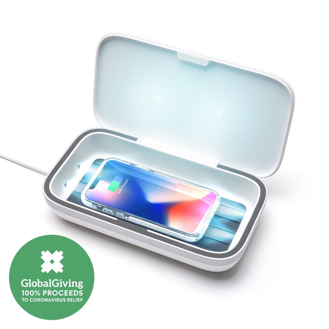 【海外販売】casetify スマホ 除菌 UVサニタイザー 日用品/生活雑貨