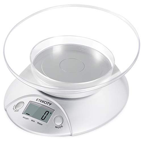 Etekcity Digital Food Scale with Removable Bowl