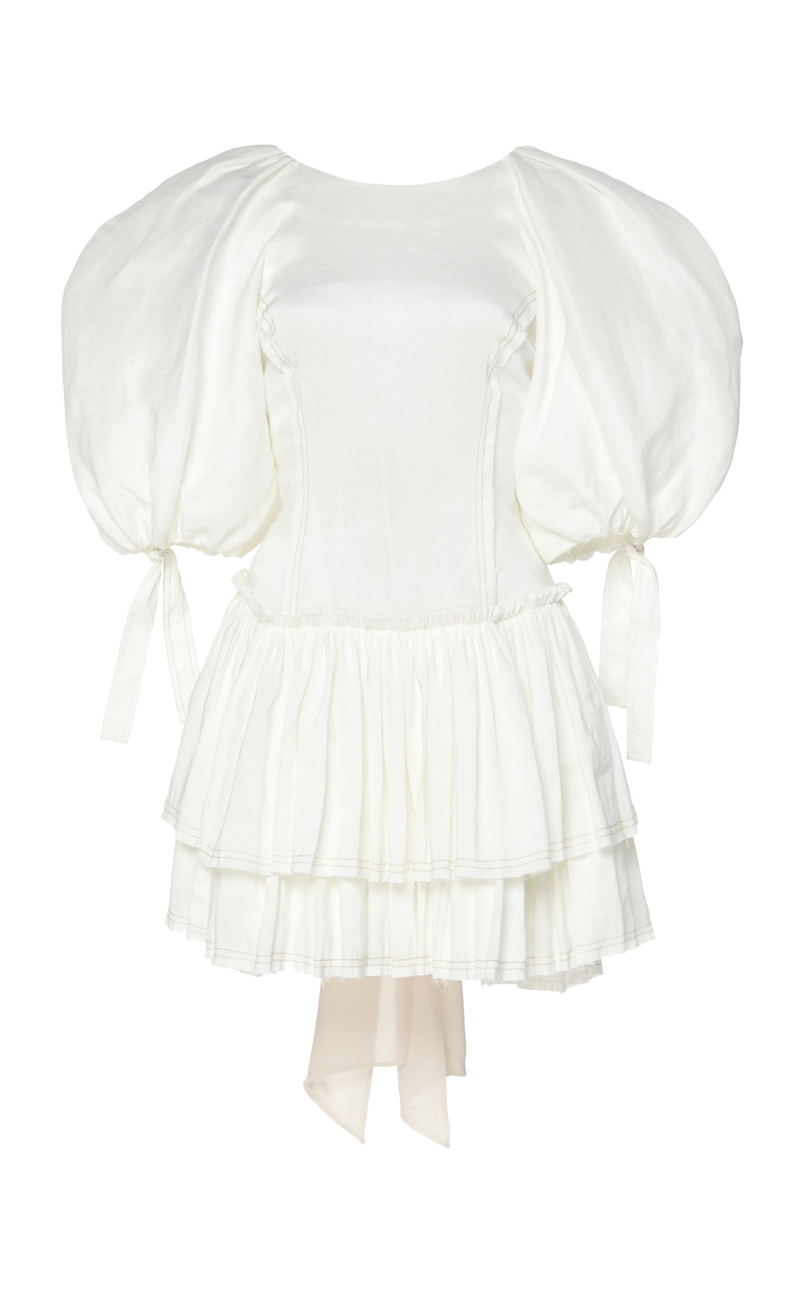 overture laced ballet midi dress