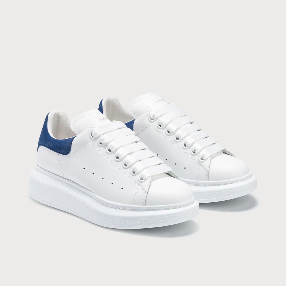 Alexander McQueen 2020 Pantone藍標明星款小白鞋