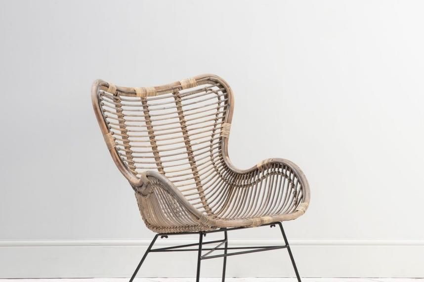 karina rattan lounge chair