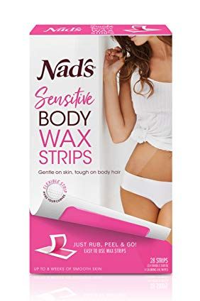 Hair Removal Body Wax Strips for Sensitive Skin
