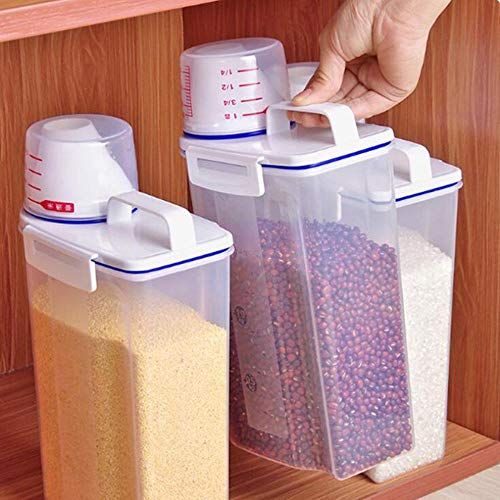 Food Storage Box with Measuring Cup