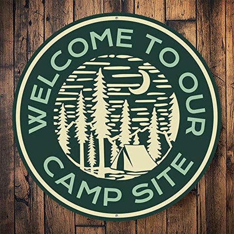 33 Fun Camping Signs - Wall Decor for Campers