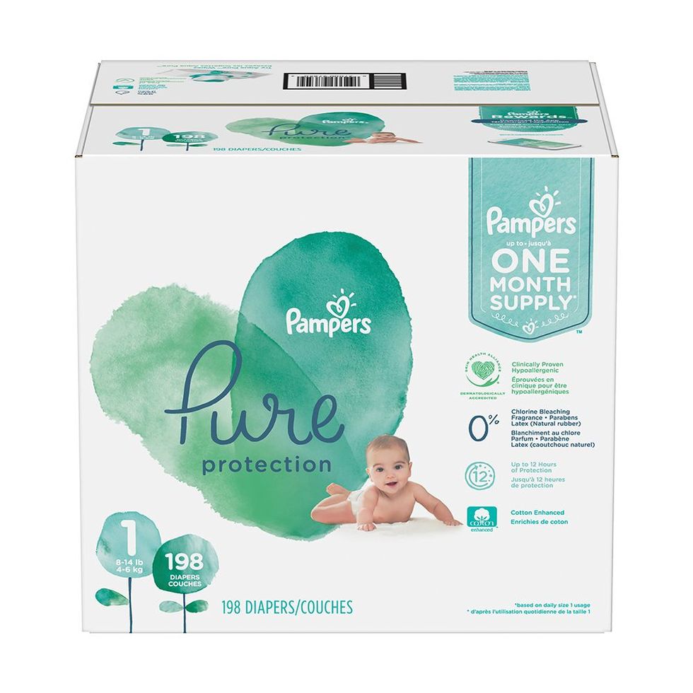 Pampers Pure Protection Diapers Size 6 - 62 ea