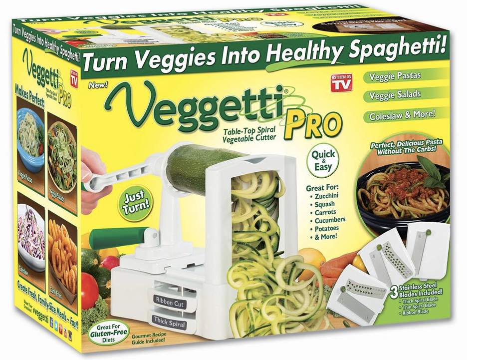 Zannaki Vegetable Spiral Slicer Cutter Veggie Zucchini Spiralizer