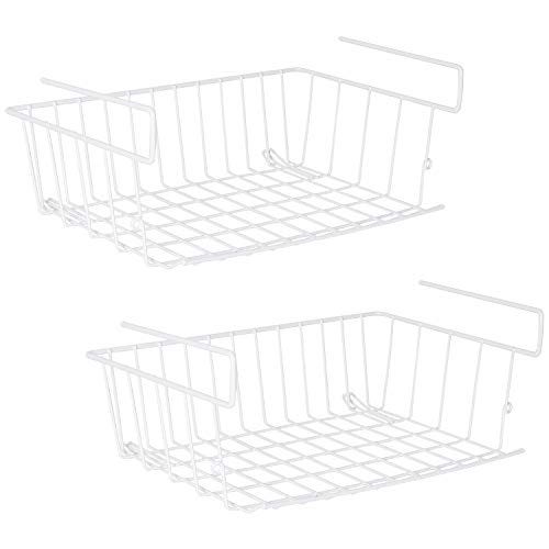 Under Shelf Storage Basket, 2 pack