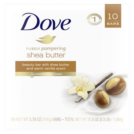 Dove Beauty Bar Shea Butter (10 bars)